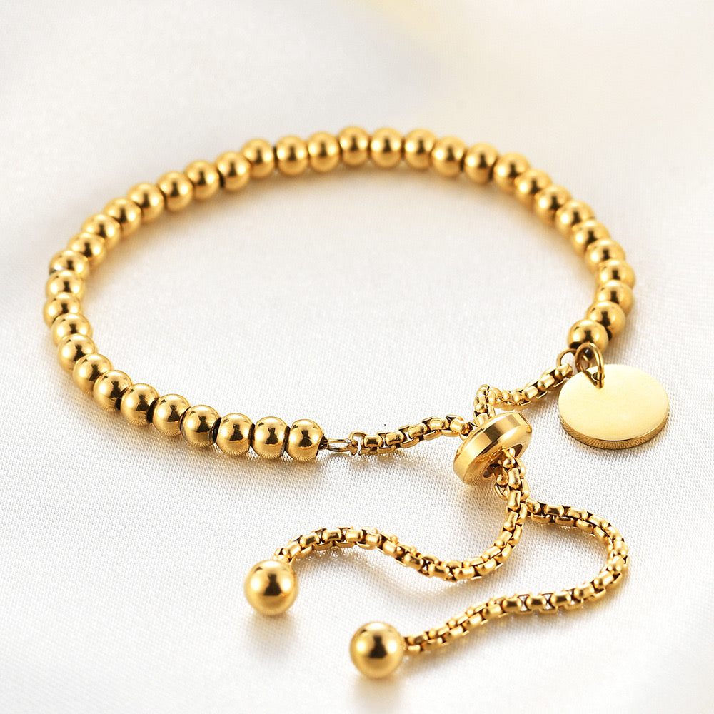 Adjustable Ball Bracelet