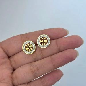 Orchid Stud Earring