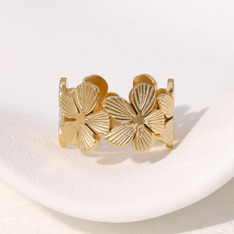 Flower Big Ring