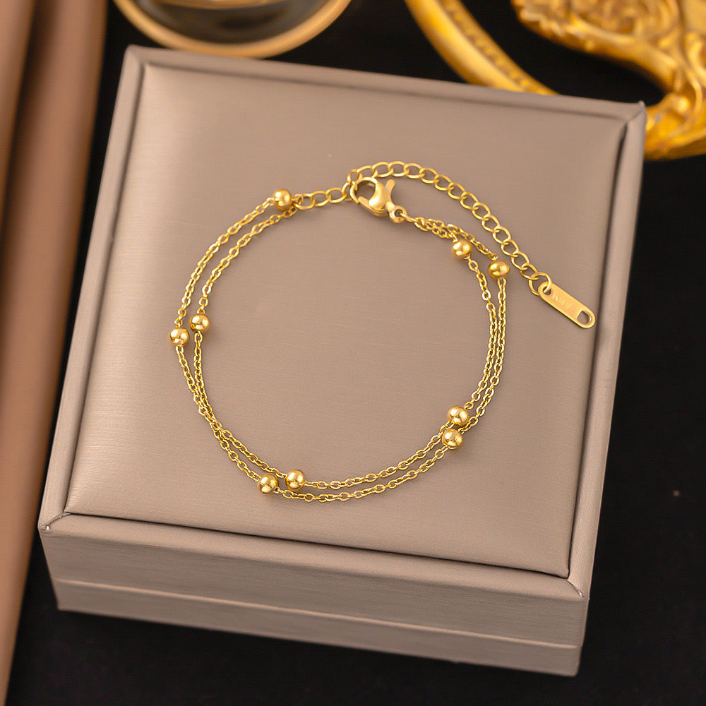 Thin Ball Bracelet