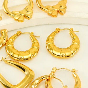 Amore Hoop Earring