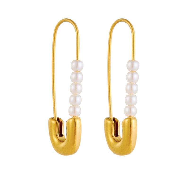 Pearl Pin Drop Earring