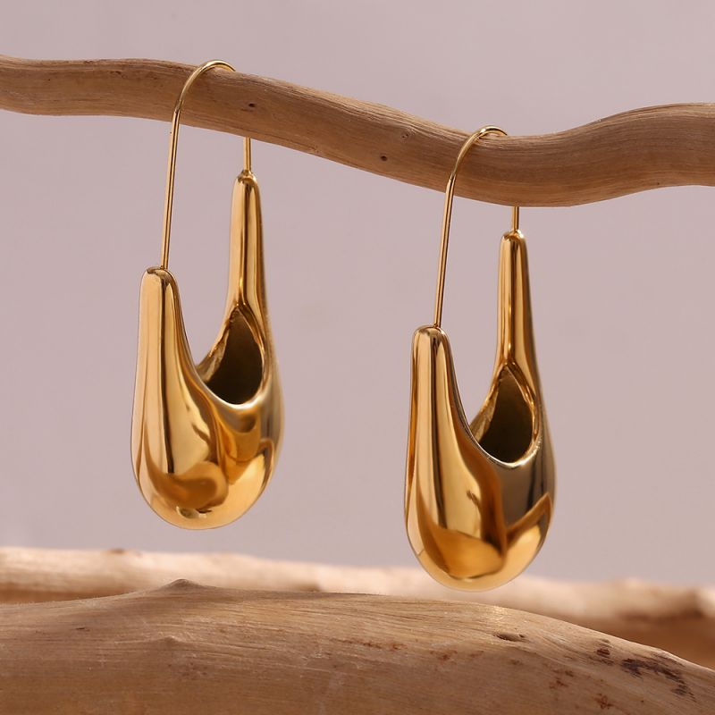 Glossy Pin Earring