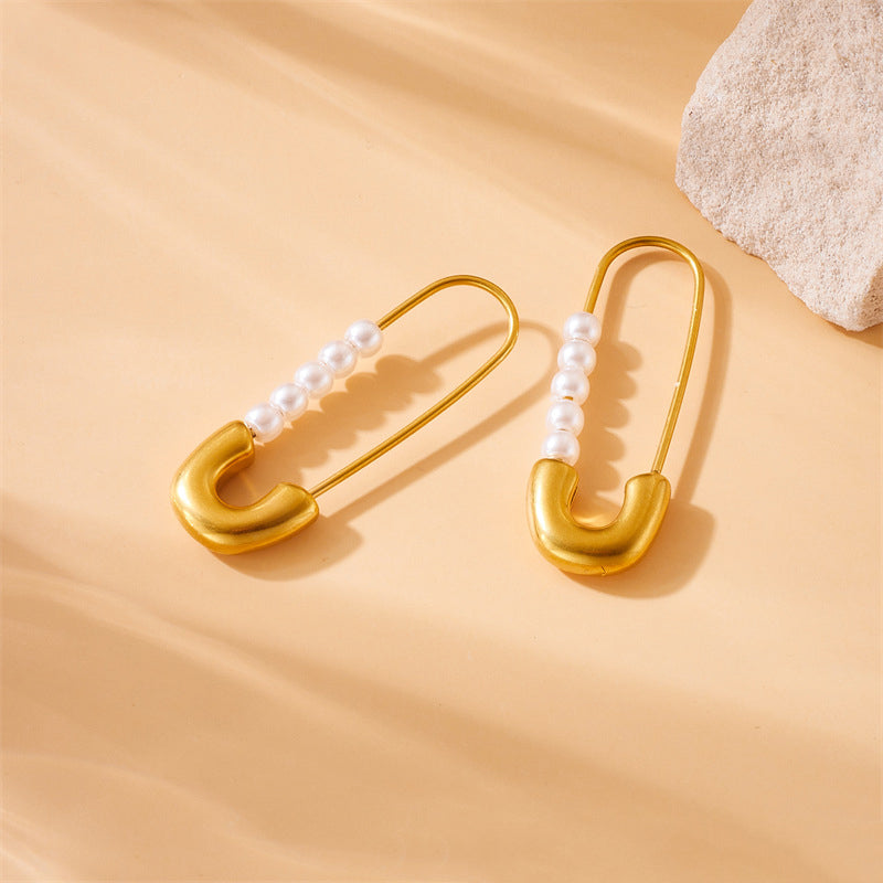 Pearl Pin Drop Earring