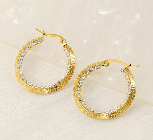 Radiant Hoop Earring