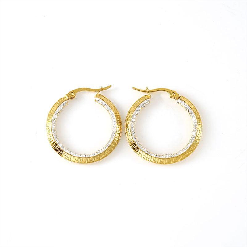 Radiant Hoop Earring