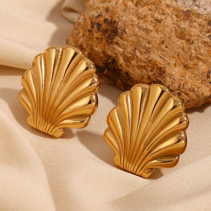 Large Shell Earring